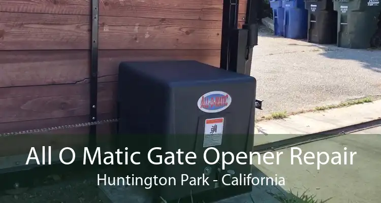 All O Matic Gate Opener Repair Huntington Park - California